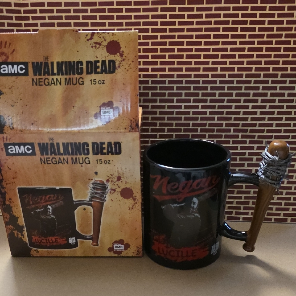 The Walking Dead Negan Mug - Black and Brown